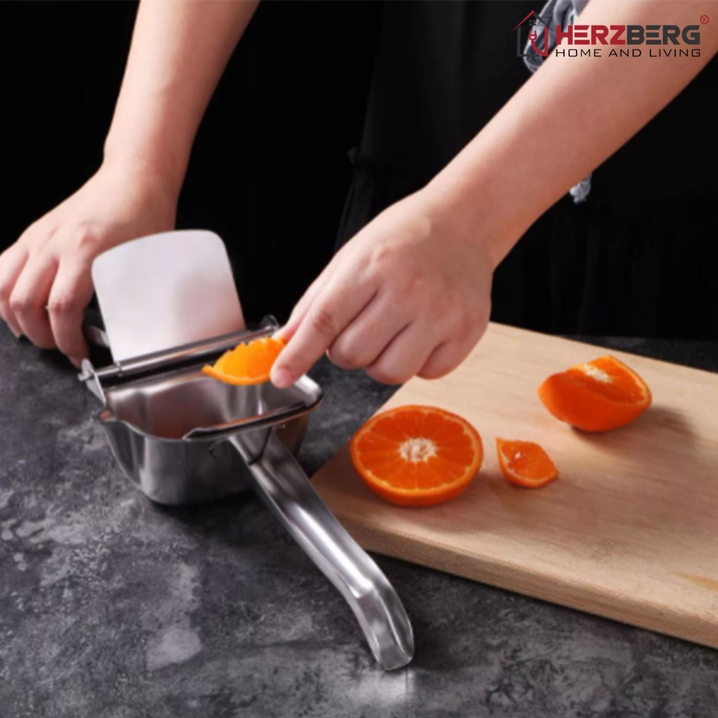 Herzberg Stainless Steel Squeezer