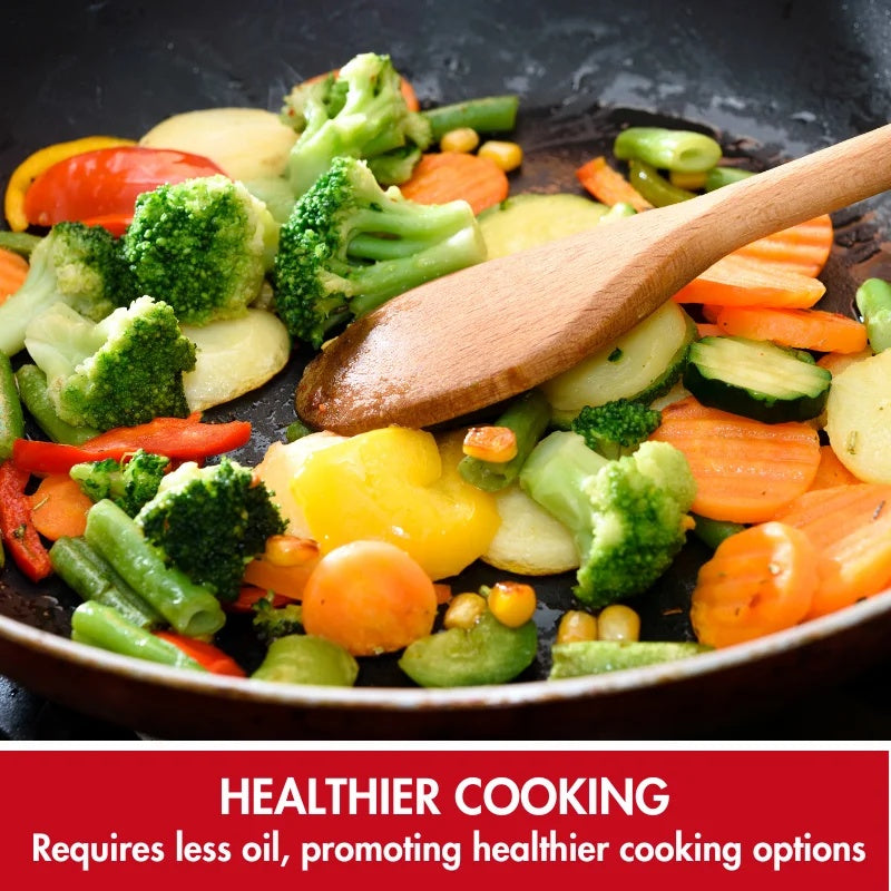 Herzog HR-2610: 24cm Deep-Fry Pan With Aroma Knob Lid