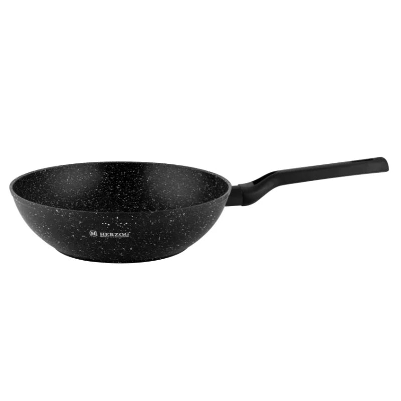 Herzog HR-2616: 28cm Marble Coated Wok