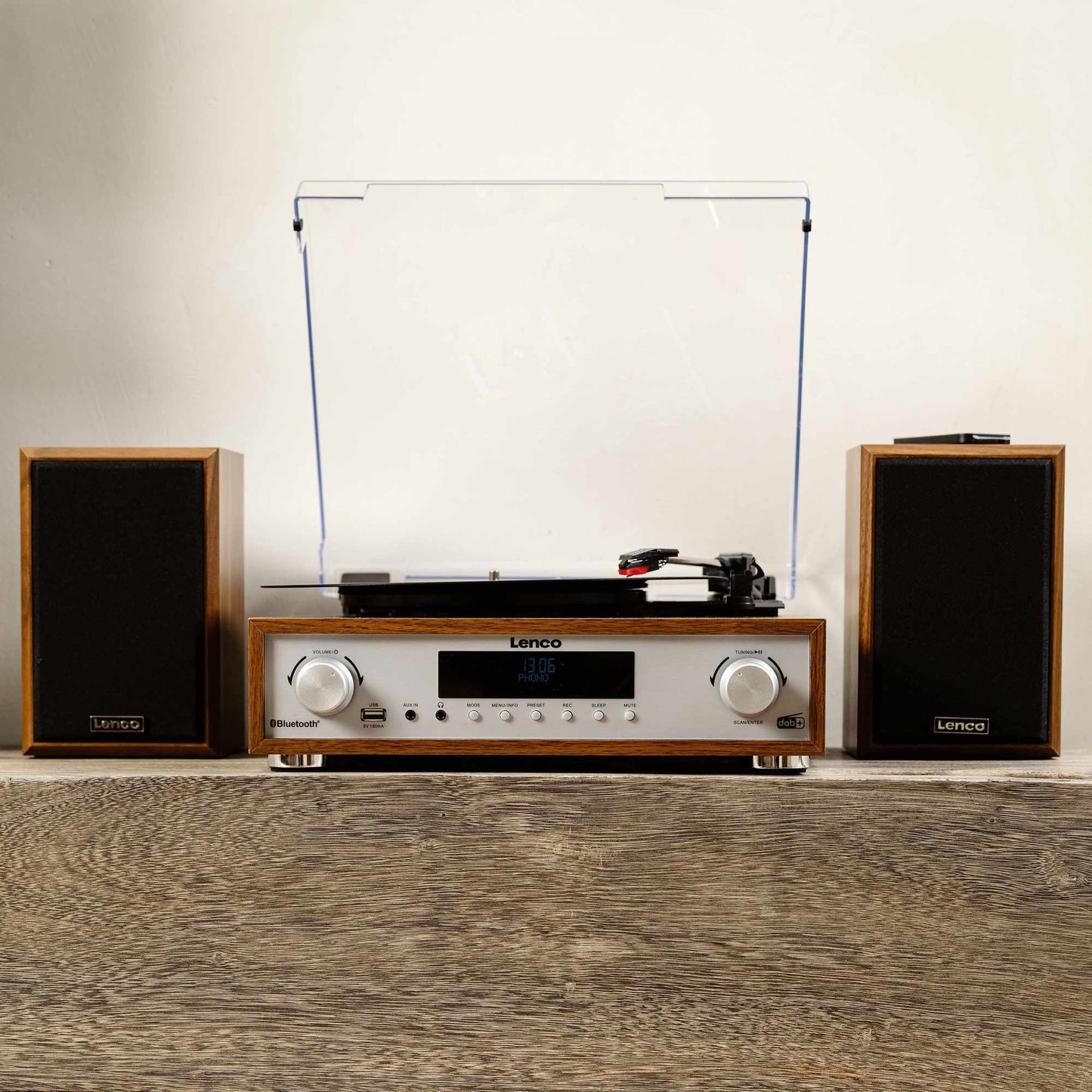 HiFi Stereo System with Record Player, Bluetooth, DAB+ Radio