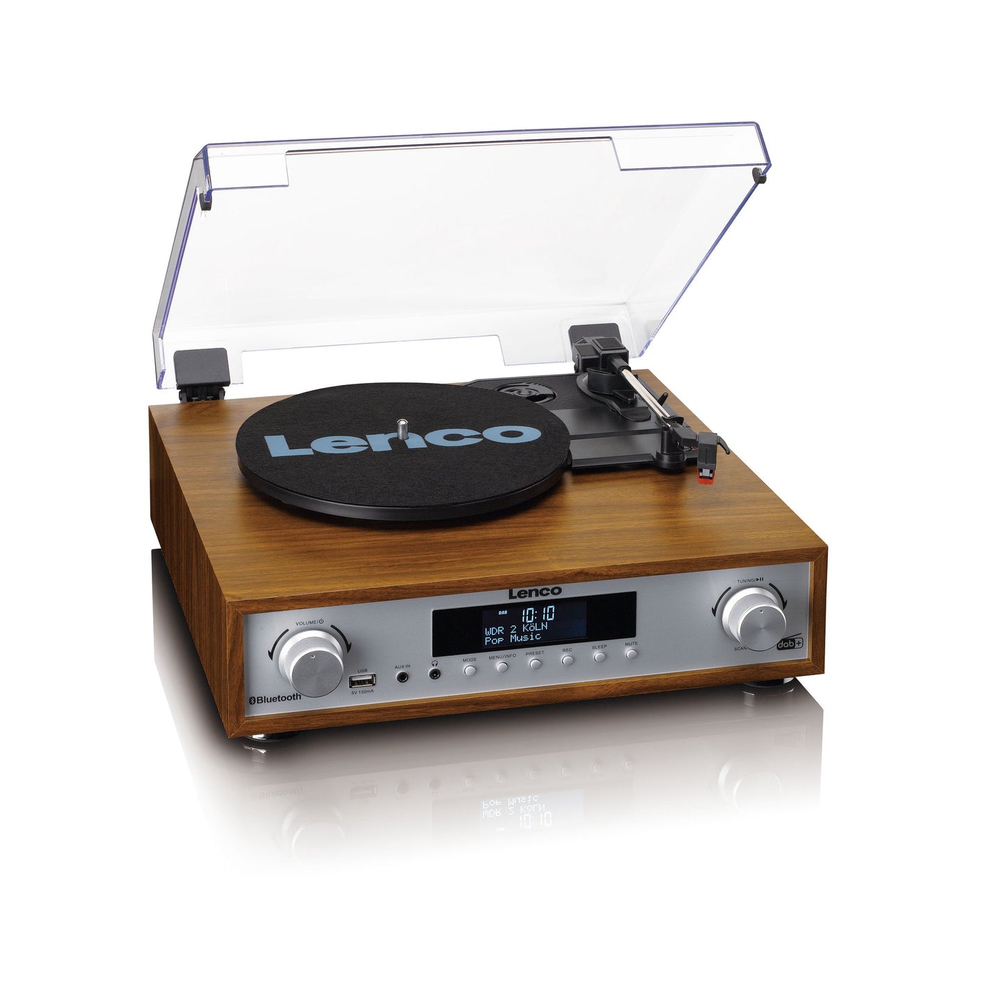 HiFi Stereo System with Record Player, Bluetooth, DAB+ Radio