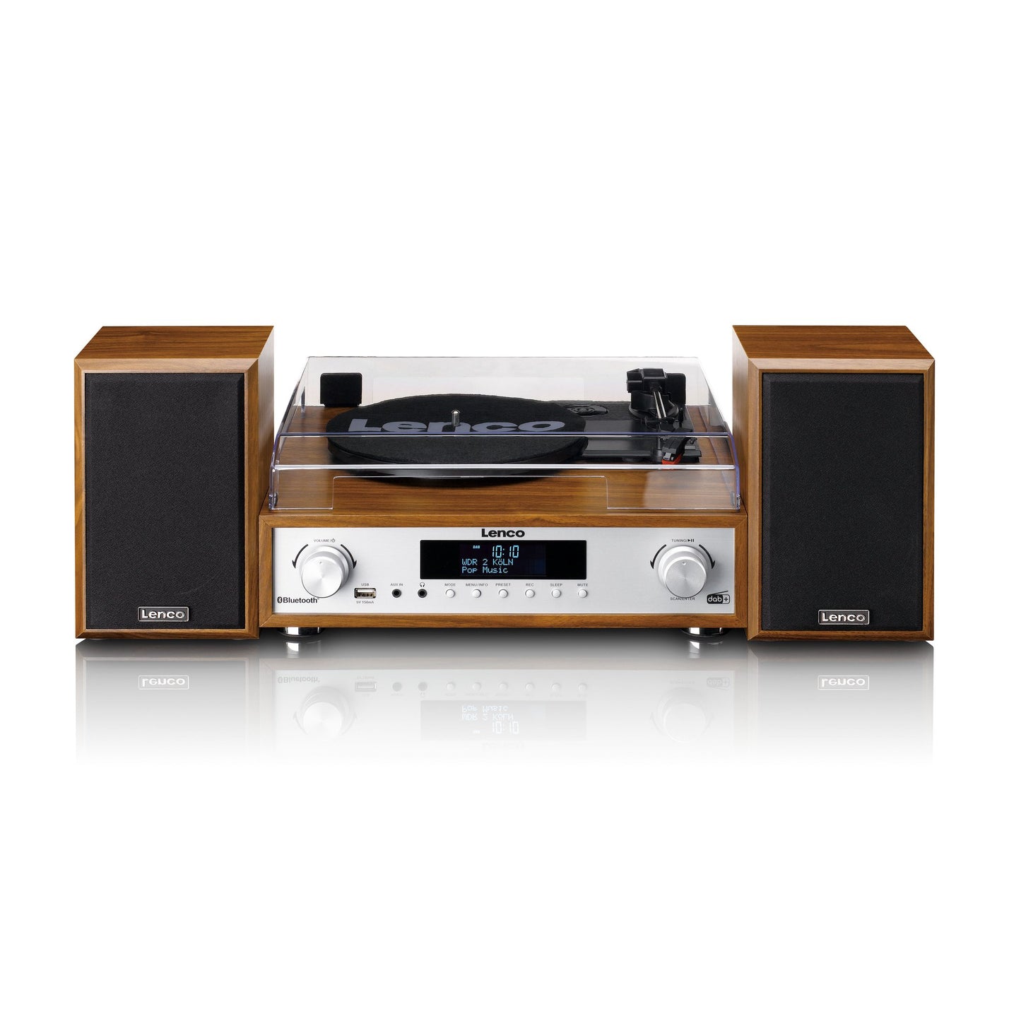HiFi Stereo System with Record Player, Bluetooth, DAB+ Radio