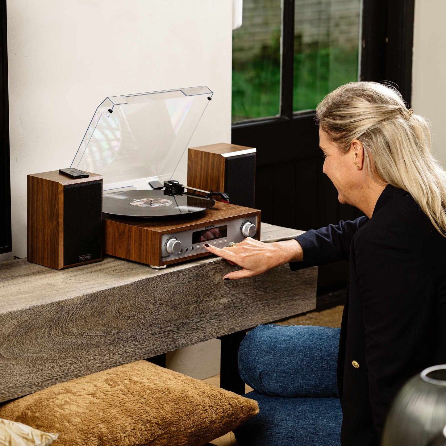 HiFi Stereo System with Record Player, Bluetooth, DAB+ Radio