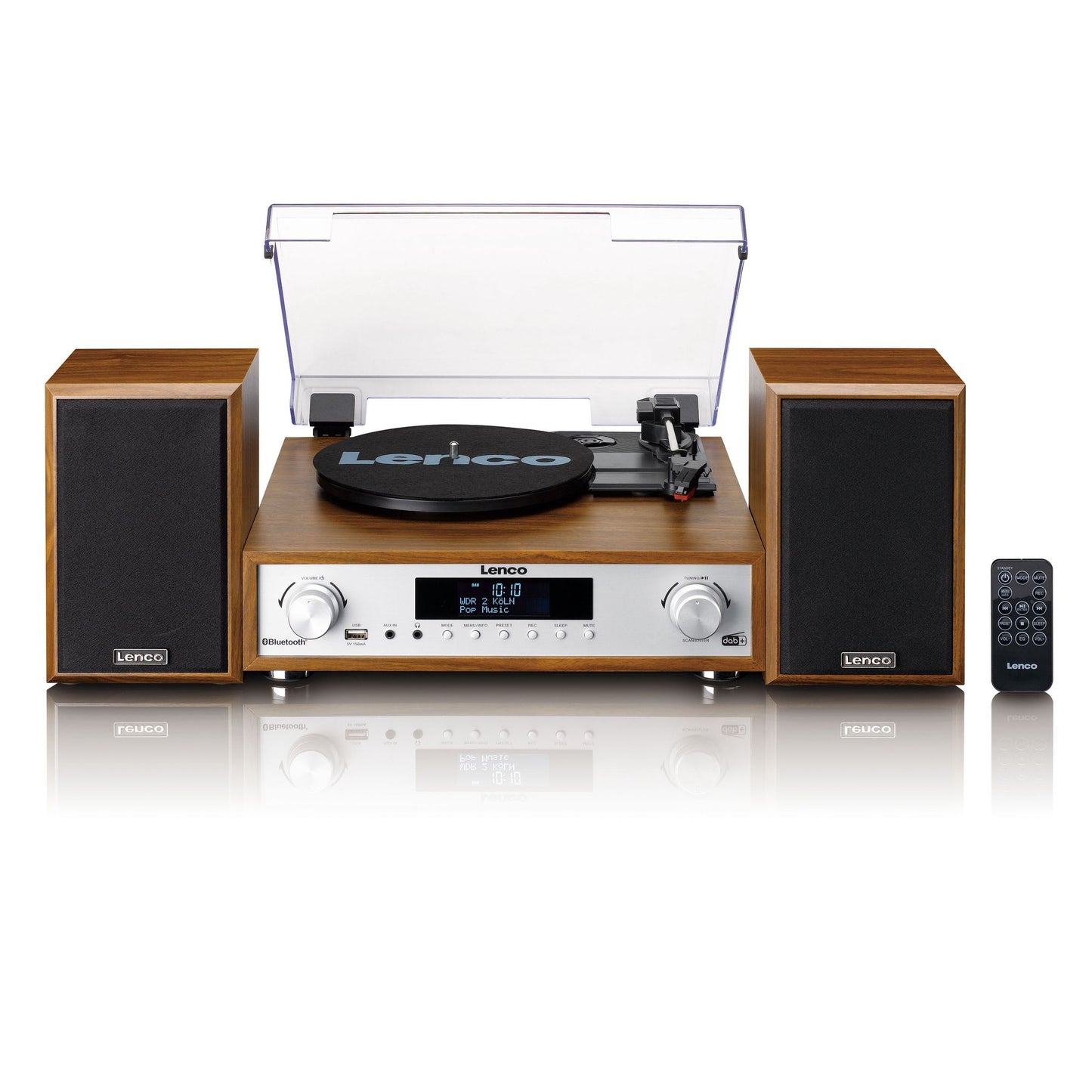 HiFi Stereo System with Record Player, Bluetooth, DAB+ Radio