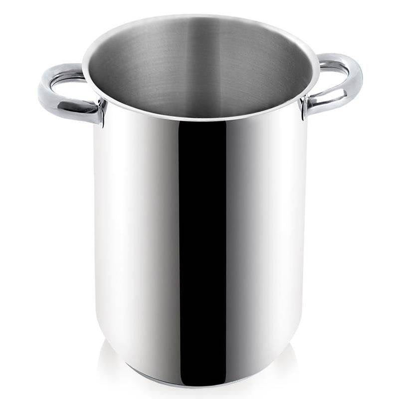 High Casserole for Ham, Asparagus and Pasta in Stainless Steel