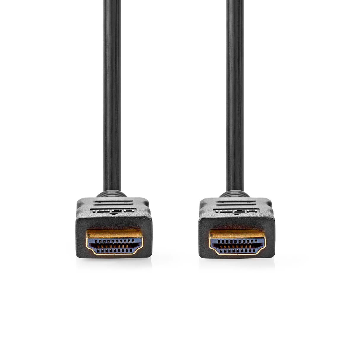 High Speed HDMI™ Cable with Ethernet | HDMI™ Connector | HDMI™ Connector | 4K@60Hz | ARC | 18 Gbps | 10.0 m | Round | PVC | Black | Box