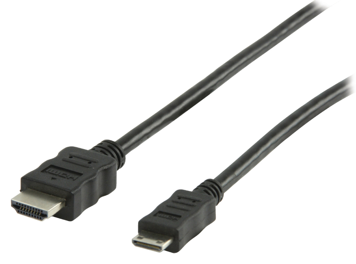 High Speed HDMI Cable with Ethernet HDMI Connector - HDMI Mini Male 2.00 m Black
