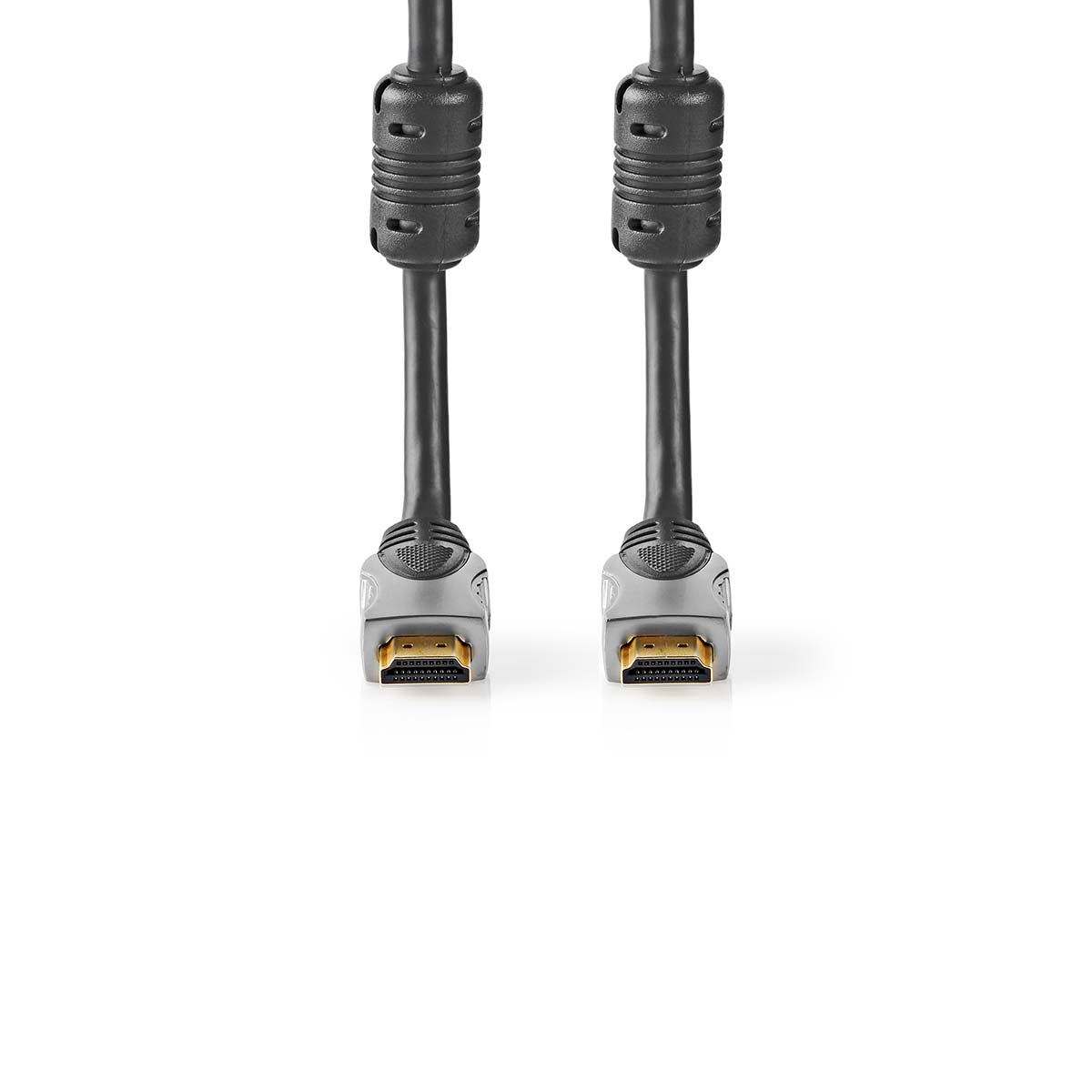 High Speed HDMI ™ cable with Ethernet | HDMI™ Connector | HDMI™ Connector | 4K@60Hz | 18 Gbps | 0.80 m | Round | PVC | Anthracite | Box