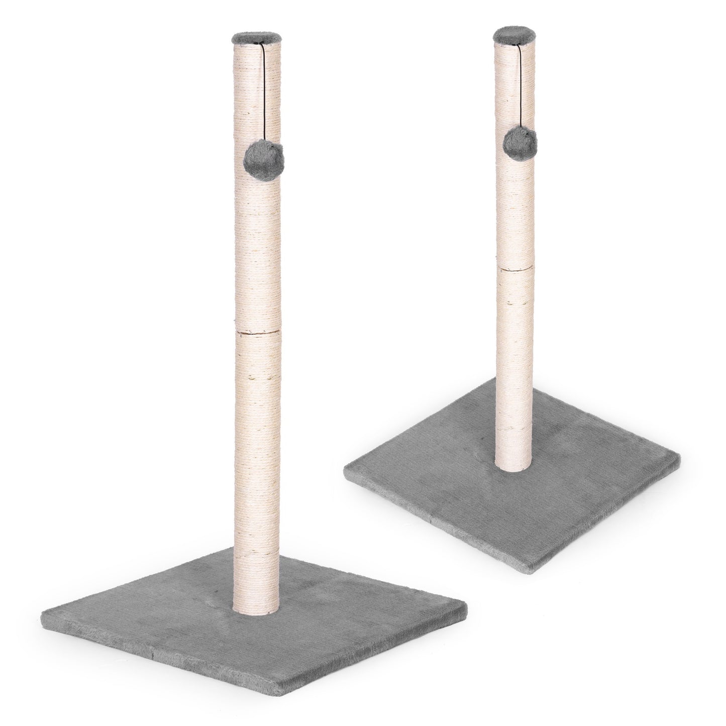 High cat scratching post, sisal pole, soft base Petsi