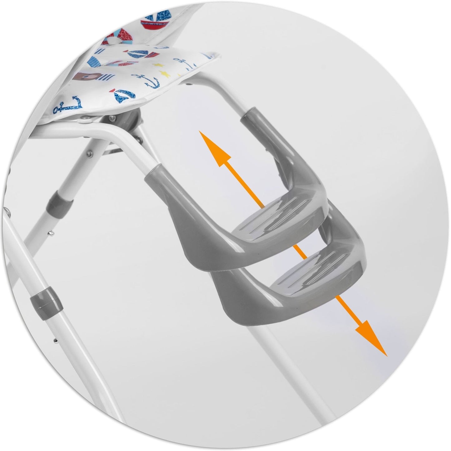 Ricokids FANDO sea highchair with table