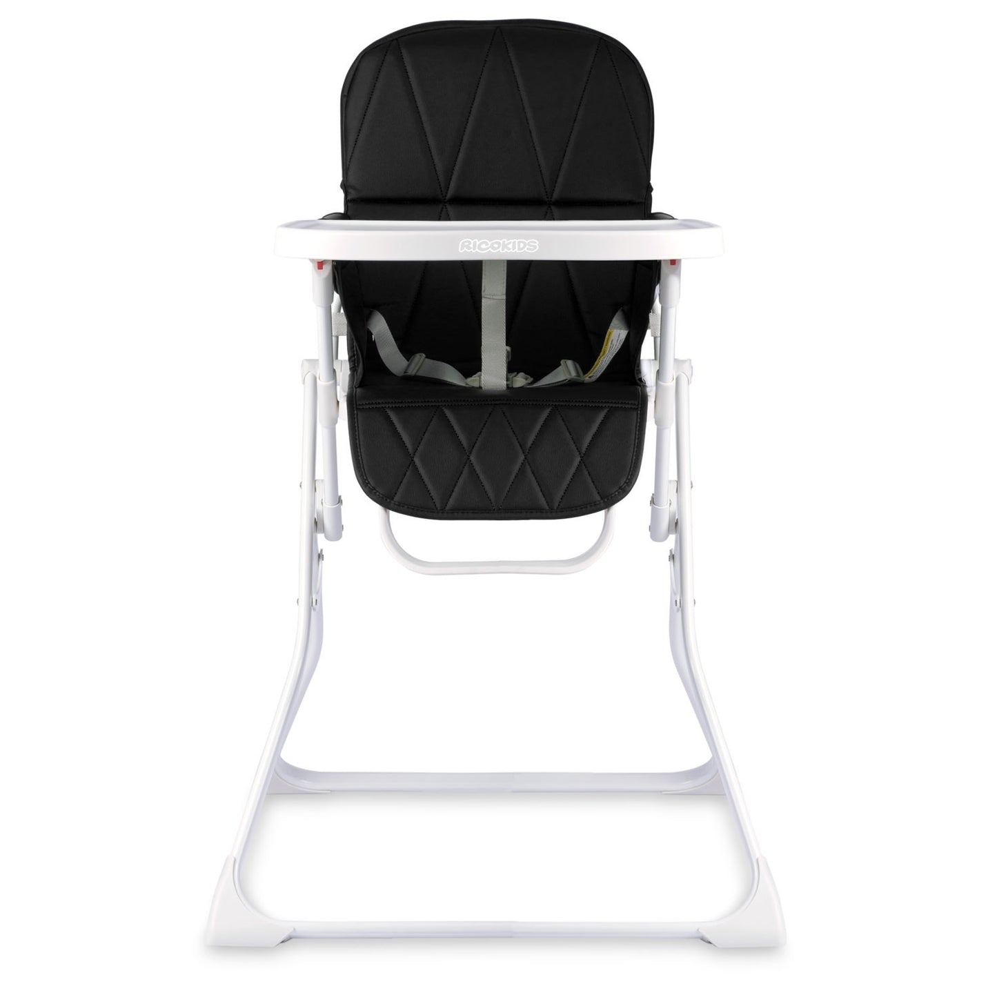 High Chair for Feeding, Black, Foldable, Easy Clean