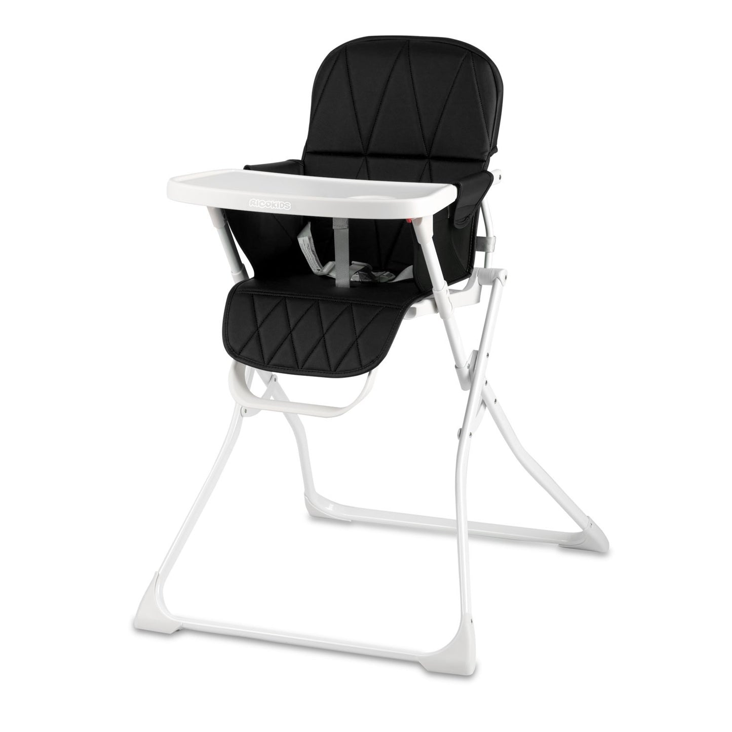 High Chair for Feeding, Black, Foldable, Easy Clean