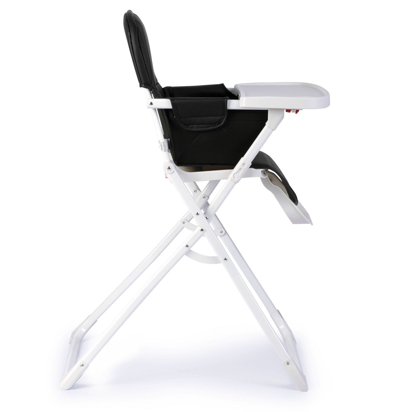 High Chair for Feeding, Black, Foldable, Easy Clean