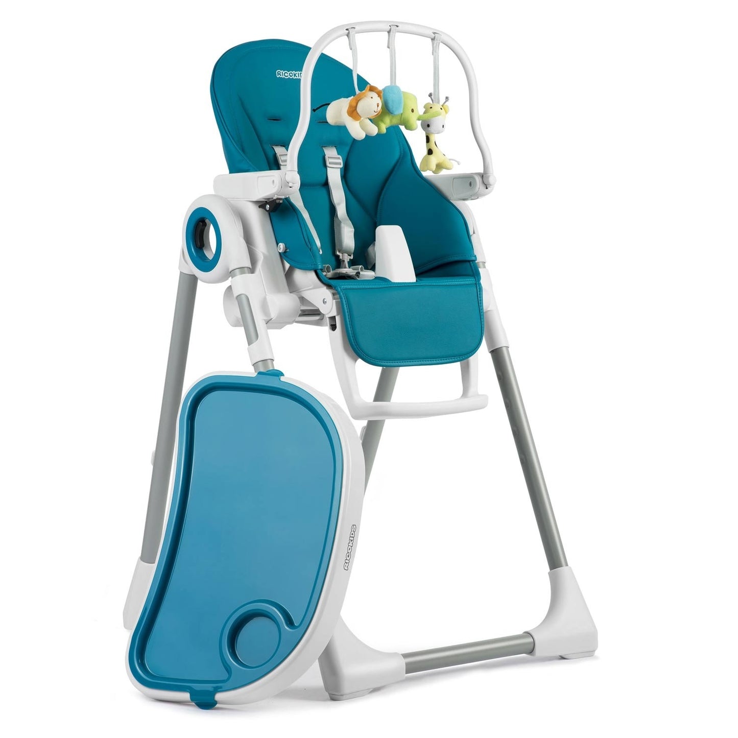 Highchair with table, Belo lounger, dark blue + bar
