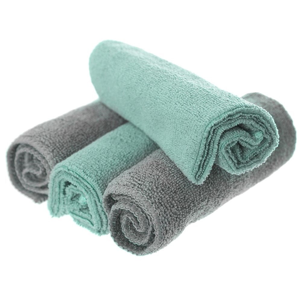 Highly absorbent microfiber kitchen towels, 4-pack