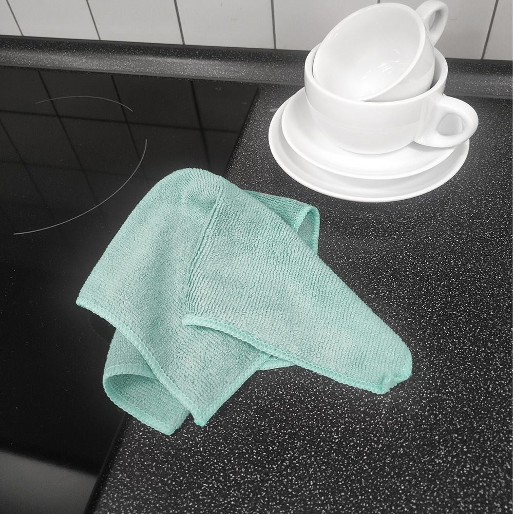 Highly absorbent microfiber kitchen towels, 4-pack