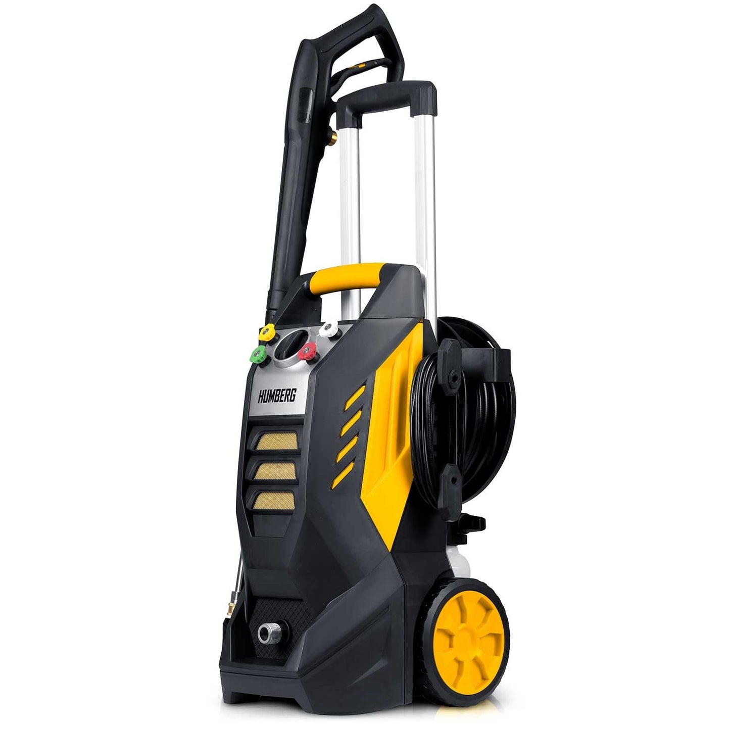 High pressure washer with hose reel 2500W Humberg HM-302
