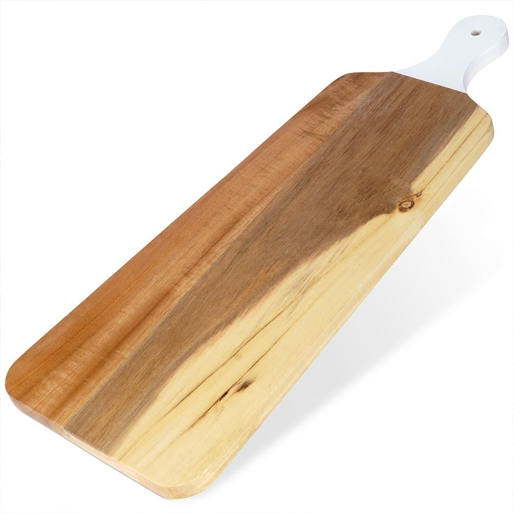 High-quality acacia wood cutting and serving board 48.5 cm