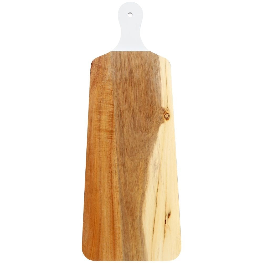 High-quality acacia wood cutting and serving board 48.5 cm