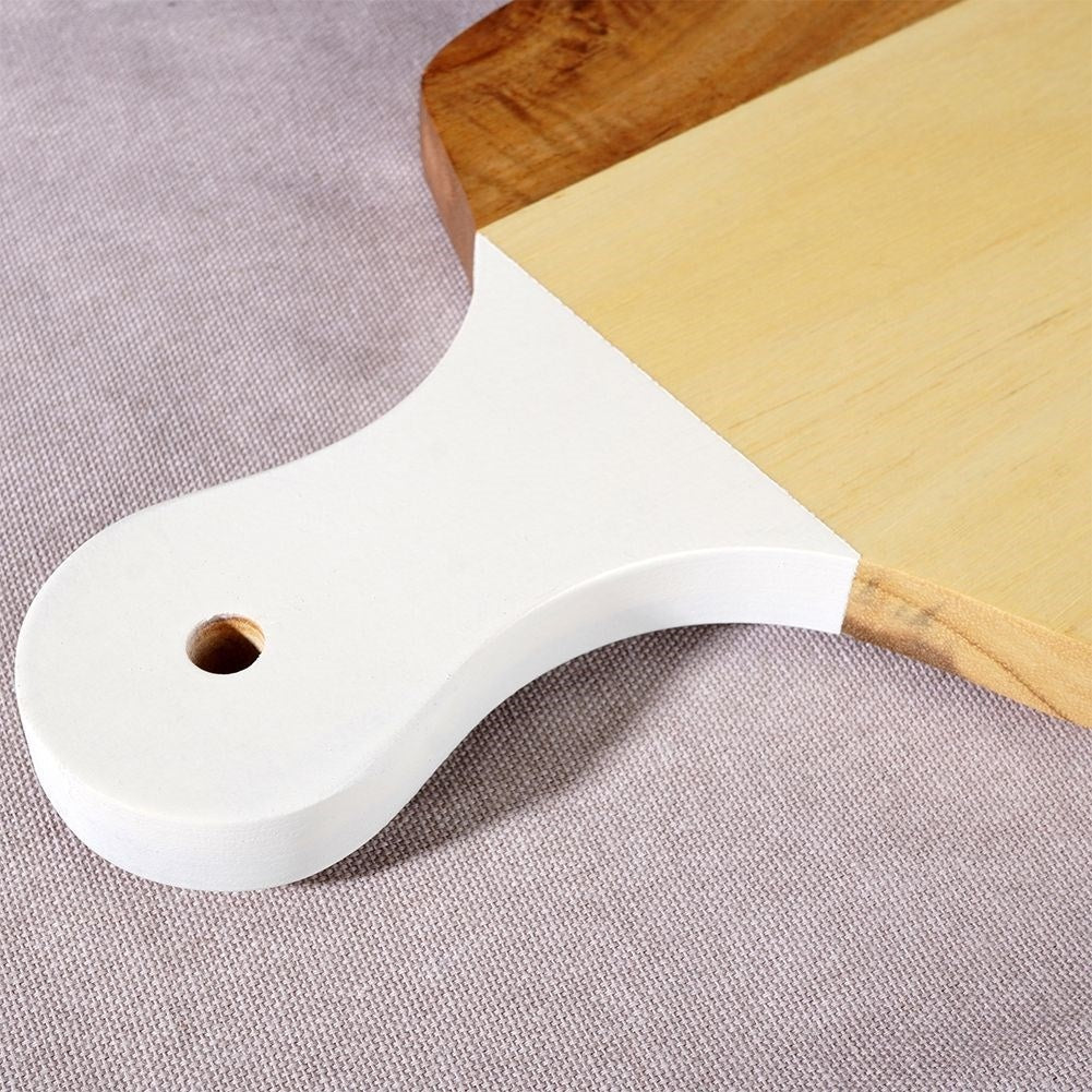 High-quality acacia wood cutting and serving board 48.5 cm