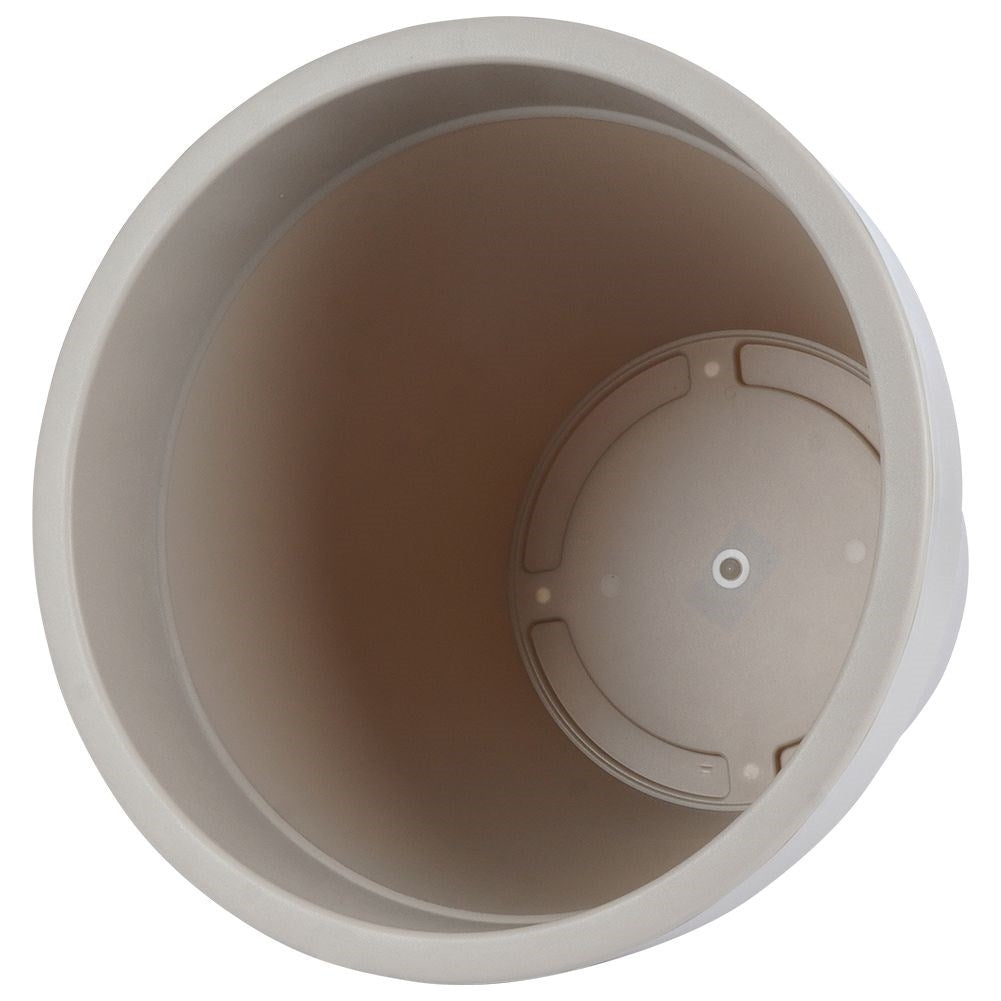 High quality beige plastic pot for garden and terrace