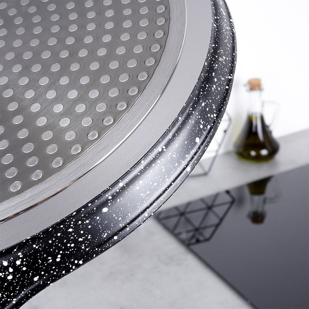 High-quality frying pan with five-layer granite coating