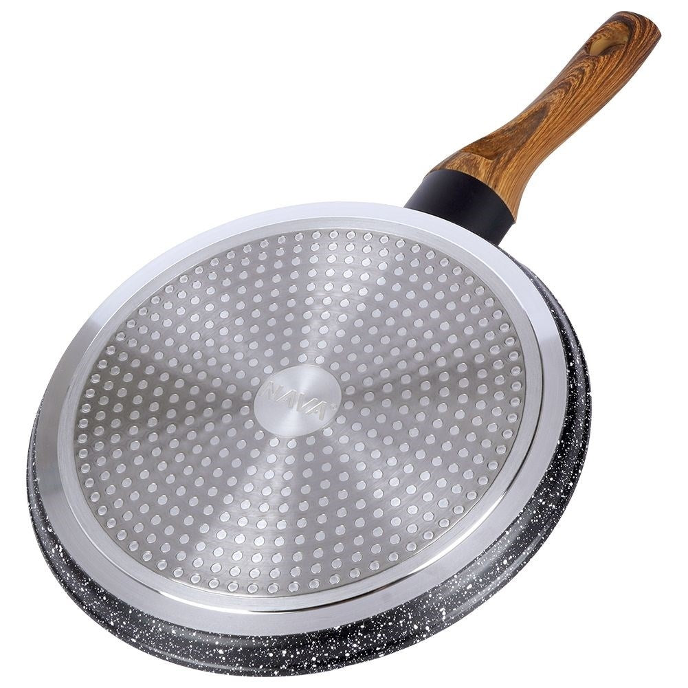 High-quality frying pan with five-layer granite coating