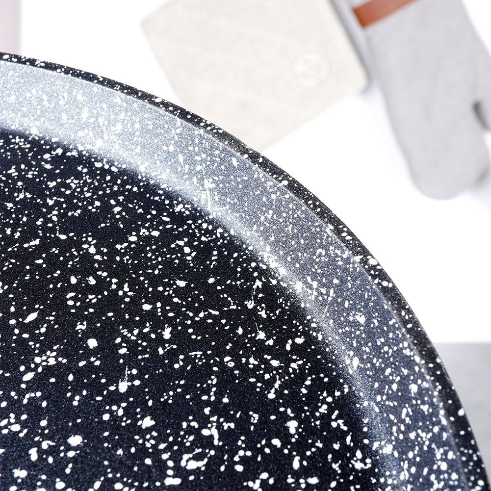 High-quality frying pan with five-layer granite coating