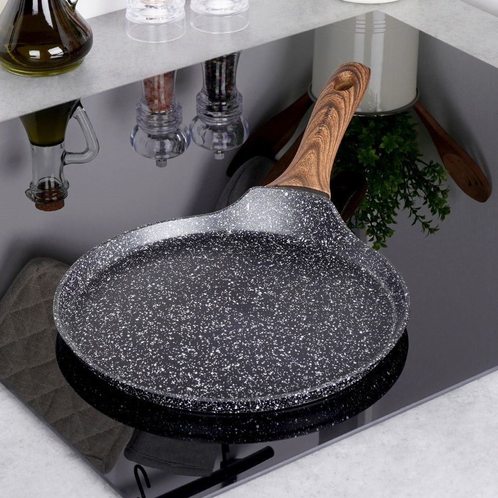 High-quality frying pan with five-layer granite coating