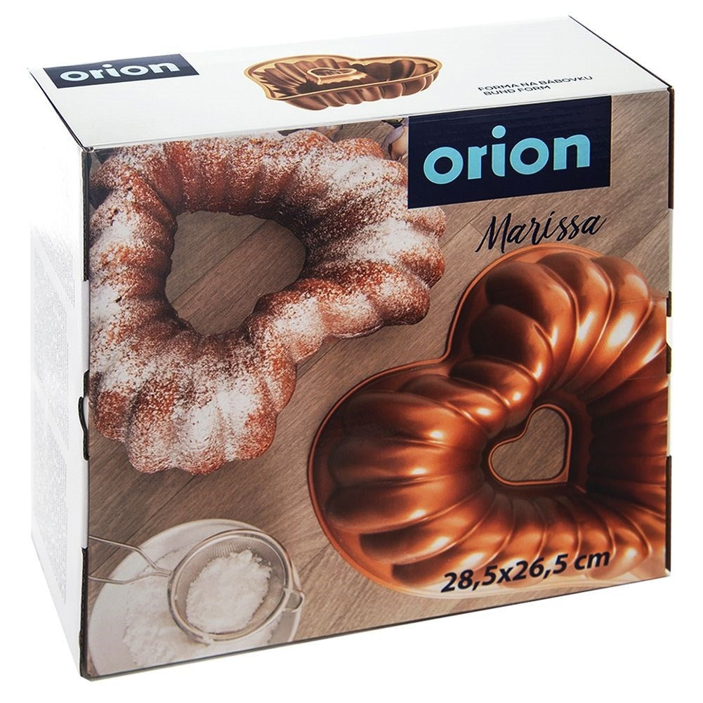 High-quality heart-shaped baking pan with non-stick coating
