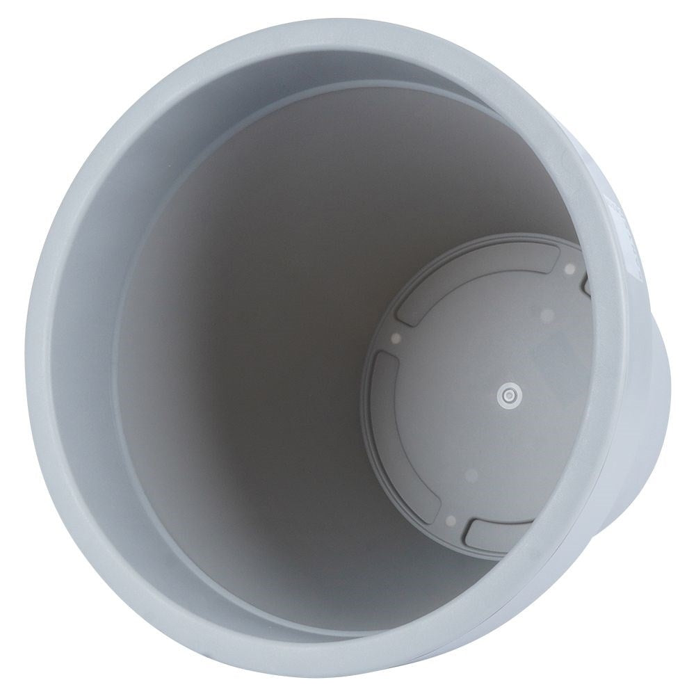 High quality light gray flower pot, weatherproof for garden
