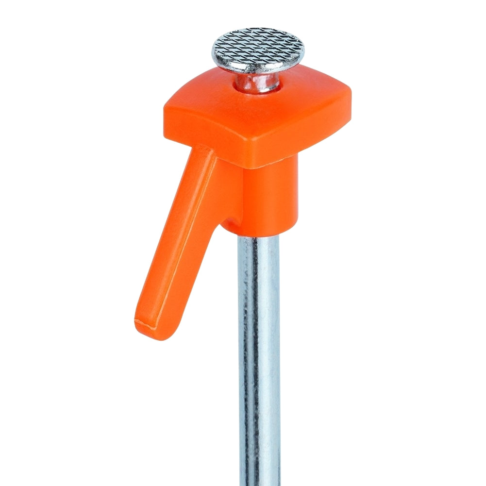 High-quality metal tent pegs with comfortable handles