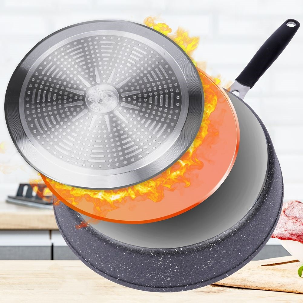 High-quality non-stick frying pan for all stoves, oven safe.