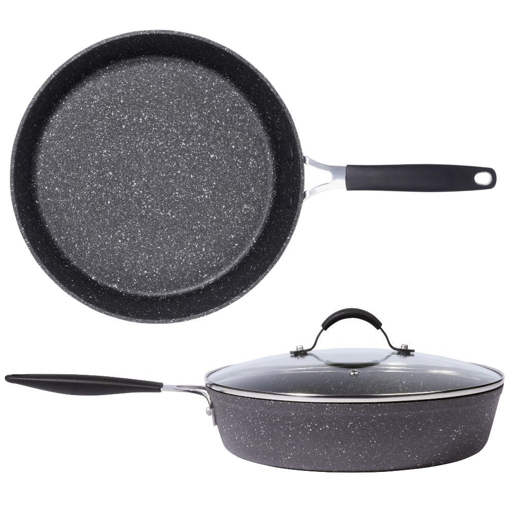 High-quality non-stick frying pan for all stoves, oven safe.