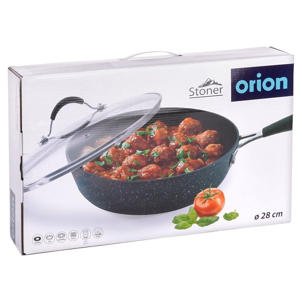 High-quality non-stick frying pan for all stoves, oven safe.