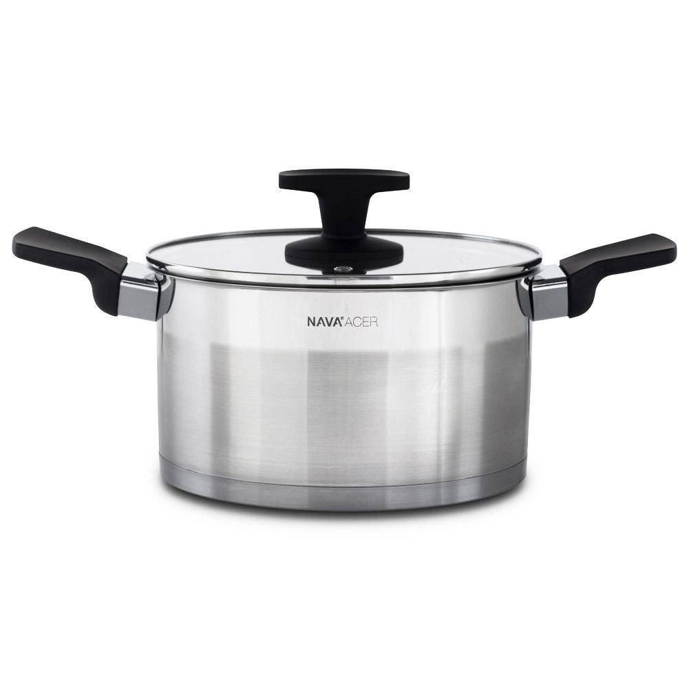 High quality stainless pot for all stoves, dishwasher safe