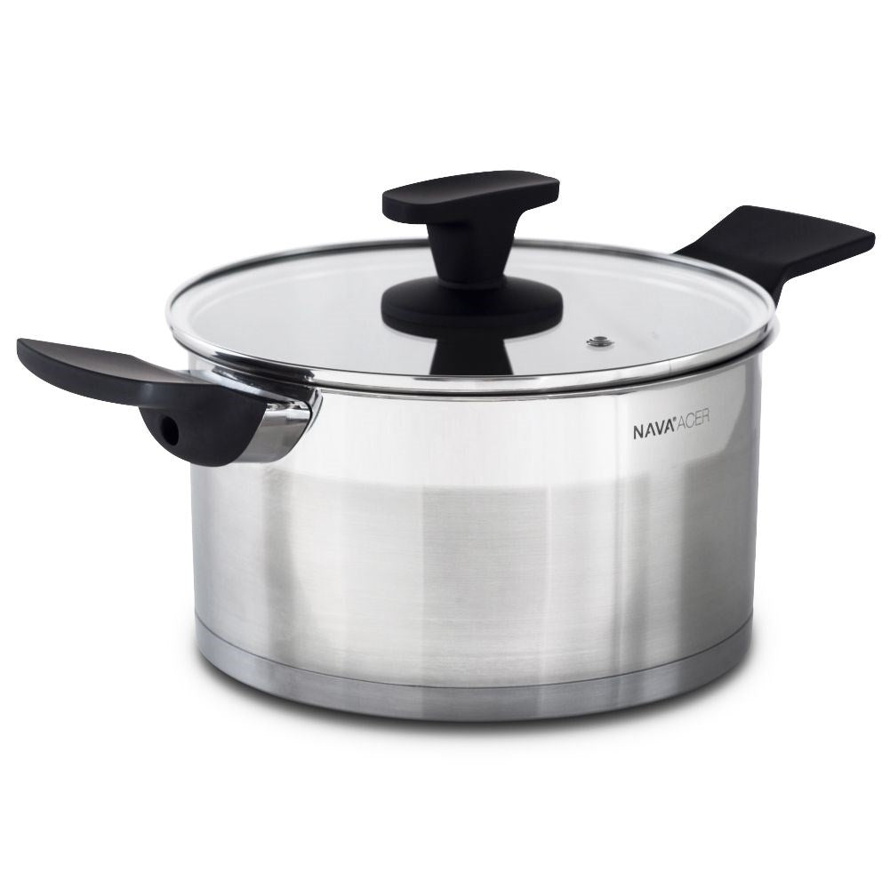 High quality stainless pot for all stoves, dishwasher safe