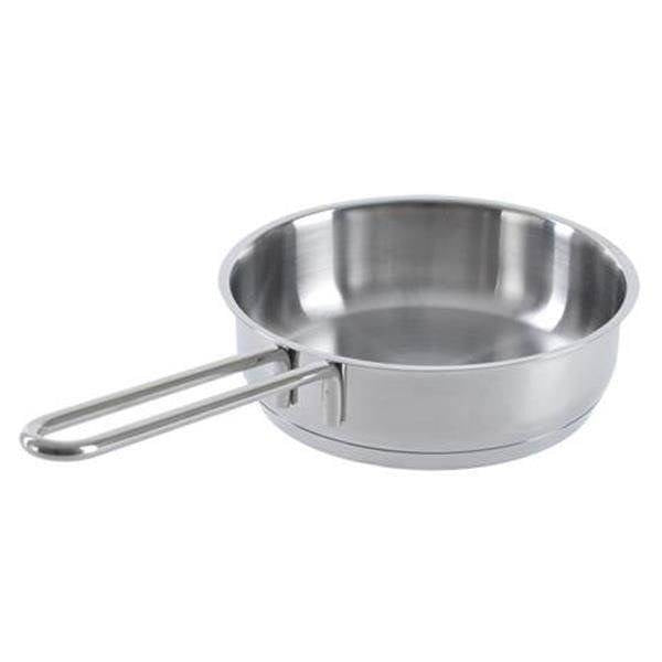 High-quality stainless pot with akuthermic bottom
