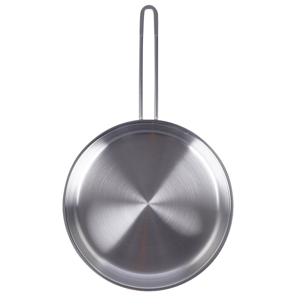 High-quality stainless steel frying pan for all stoves