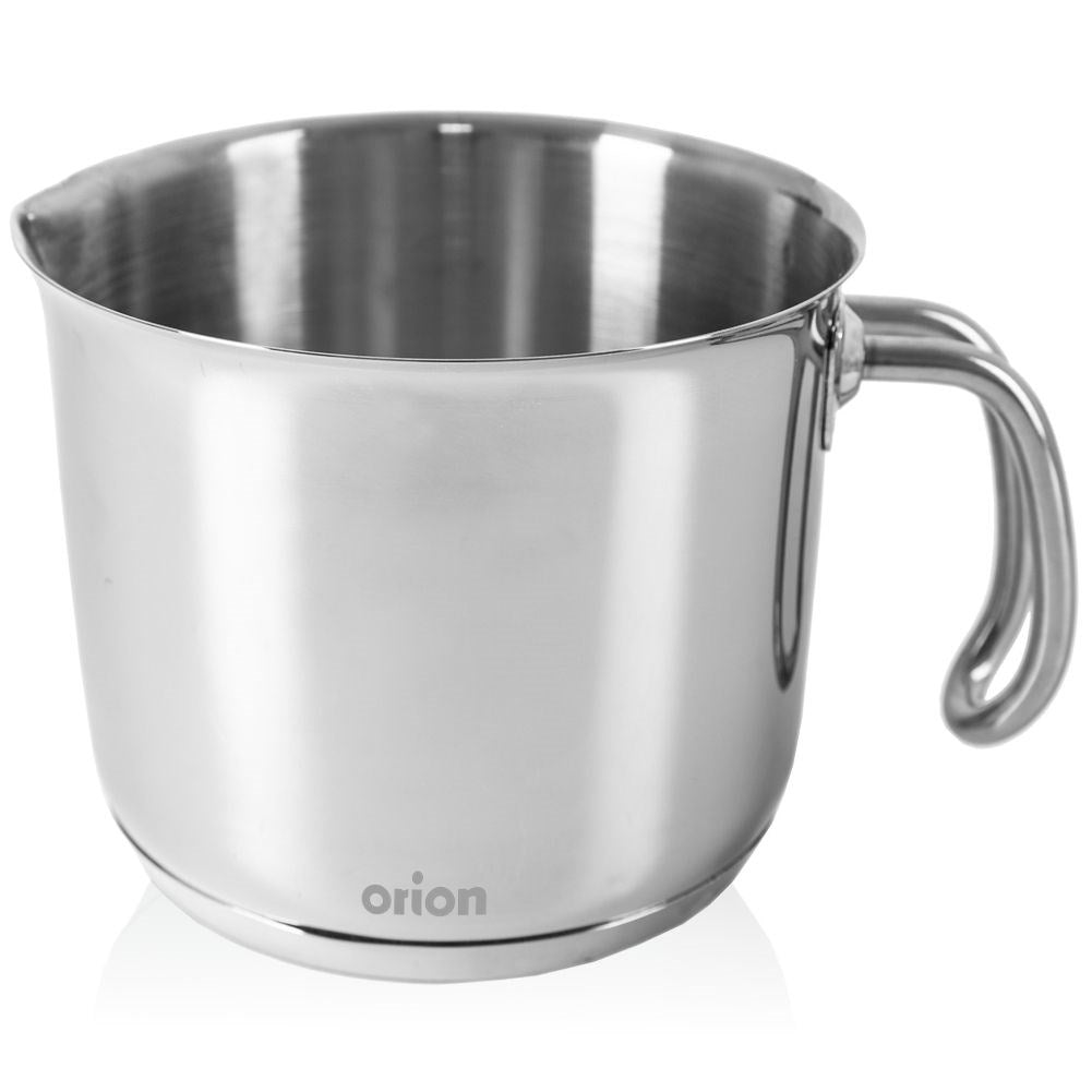 High-quality stainless steel milk pan for all stoves