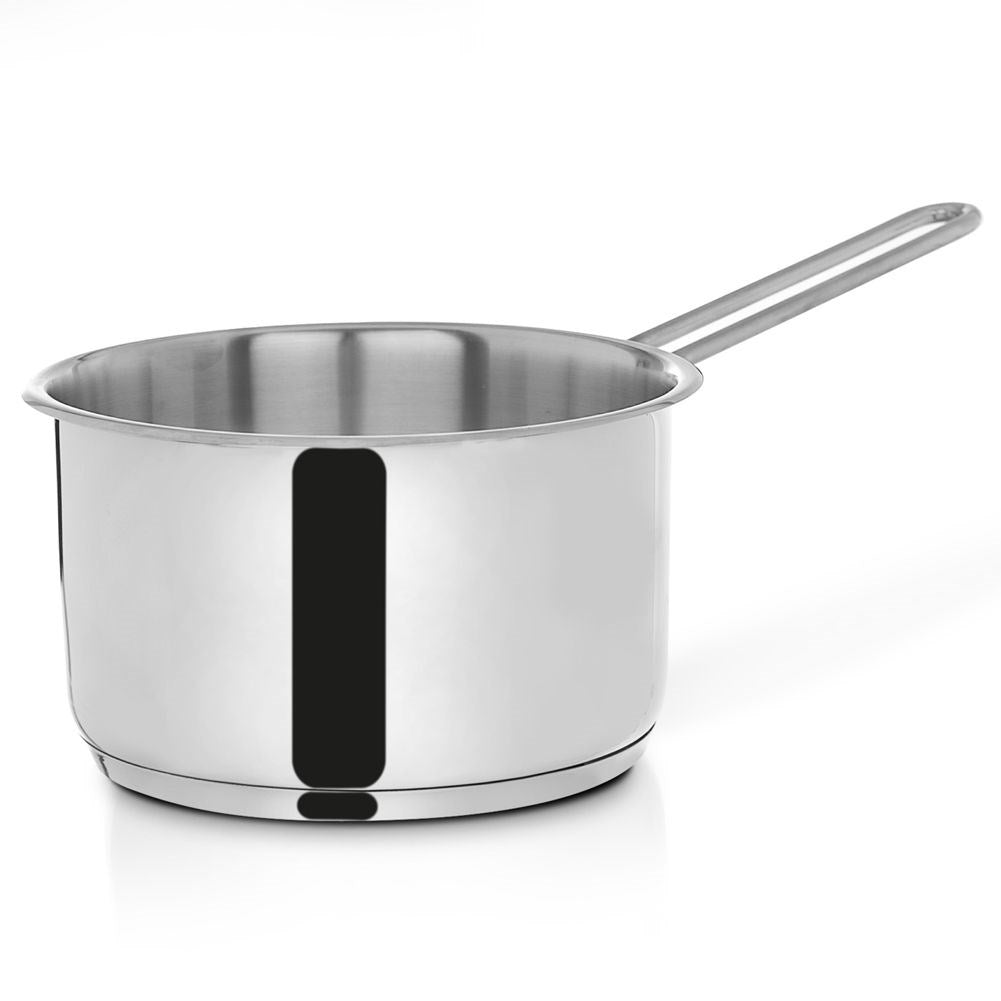 High-quality stainless steel pan with acutermic bottom