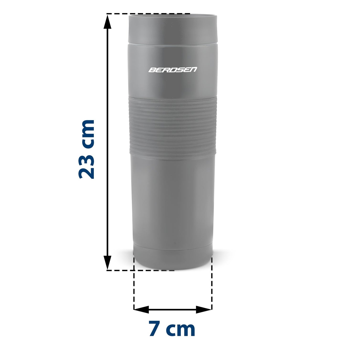 High-quality vacuum thermos 590 ml BD-784 black