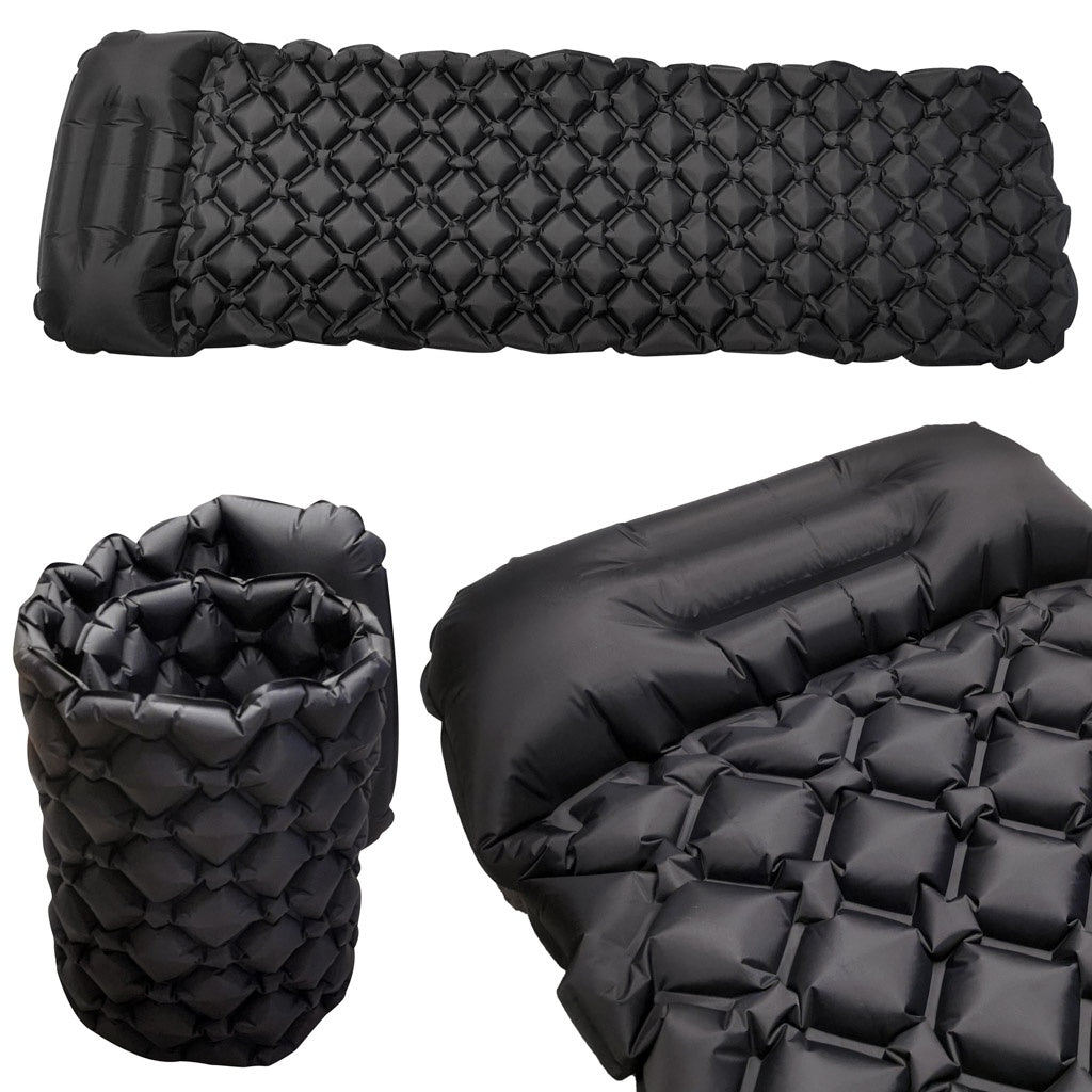 Hiking mat carimata mattress 190x60x6cm black