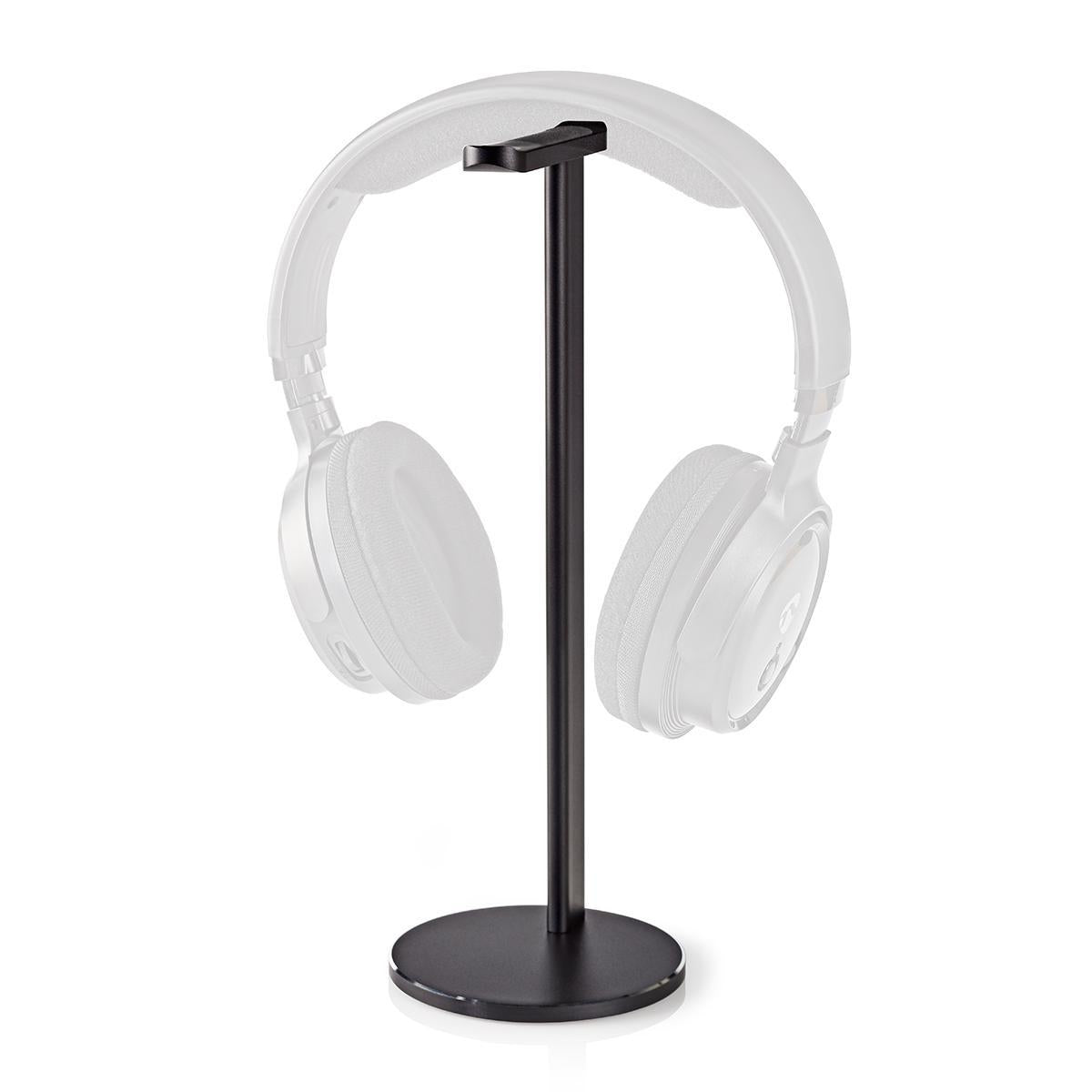 Holder for headphones | Aluminum | Black