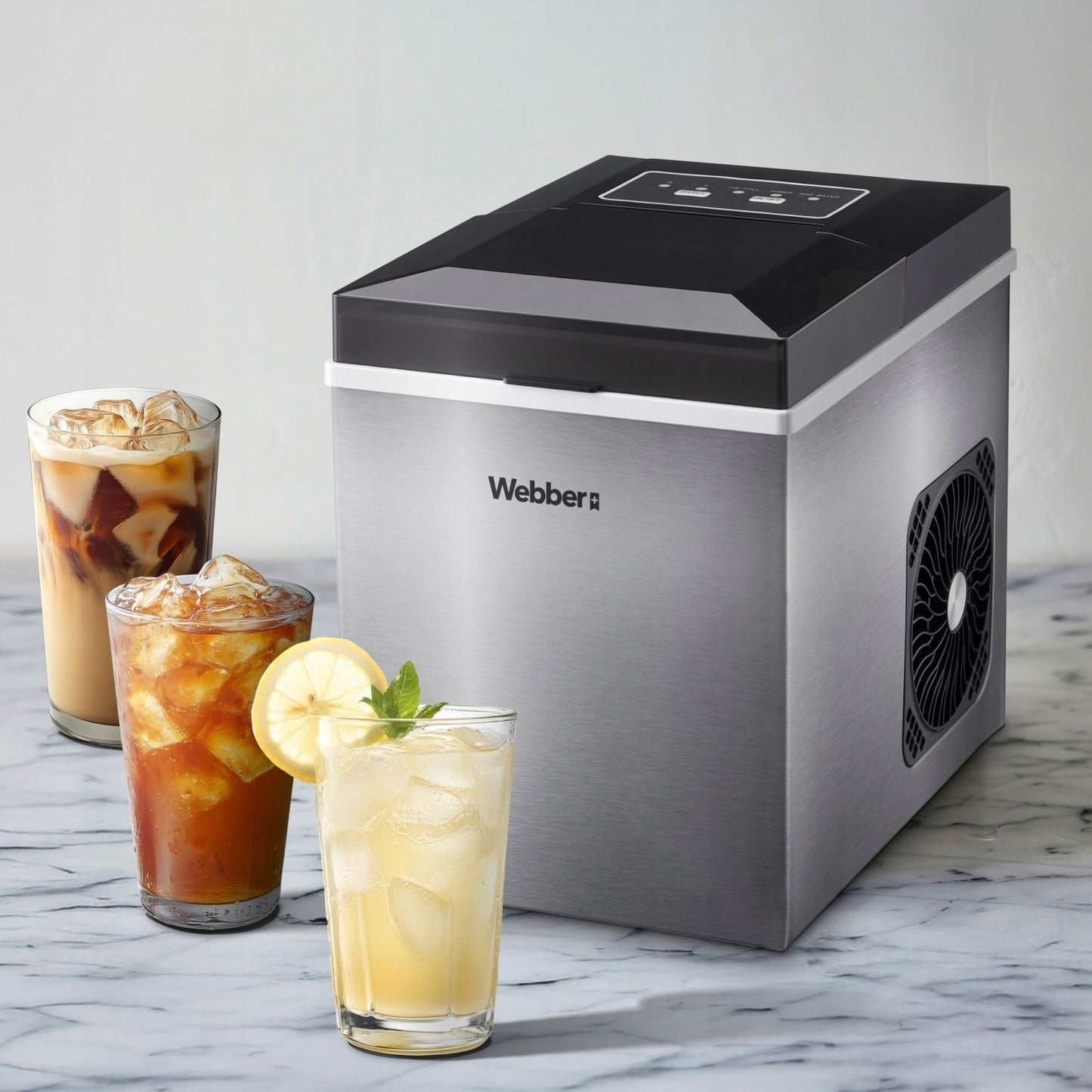 Home Ice Maker Machine, Cubes & Crushed, 10kg Capacity