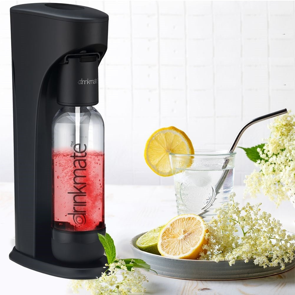 Homemade Carbonated Water and Lemonade Easy