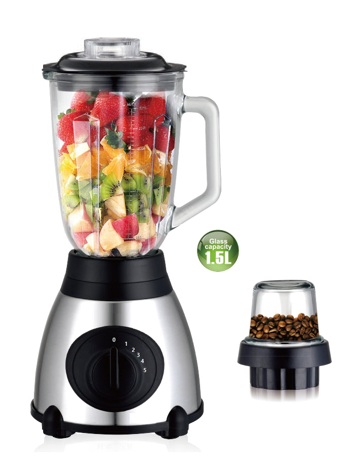 Homestar GIB1.5: 1000W Electric Blender and Grinder Combo