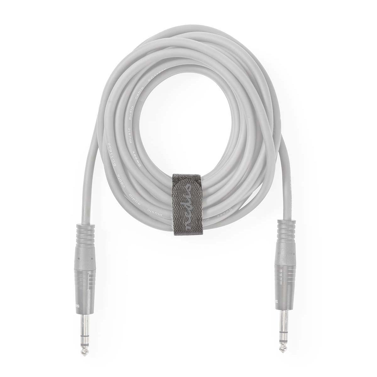Hook and Loop Cable Ties | Plastic bag | Gray | 10 pieces.