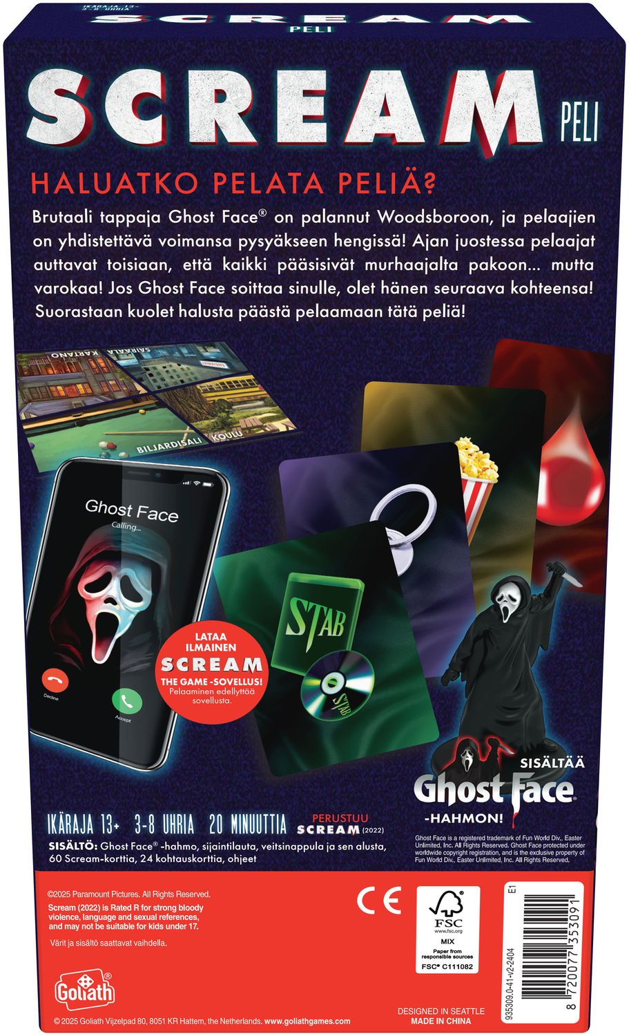 Scream The Game, Fast-Paced Co-op, 3-8 Players, 13+