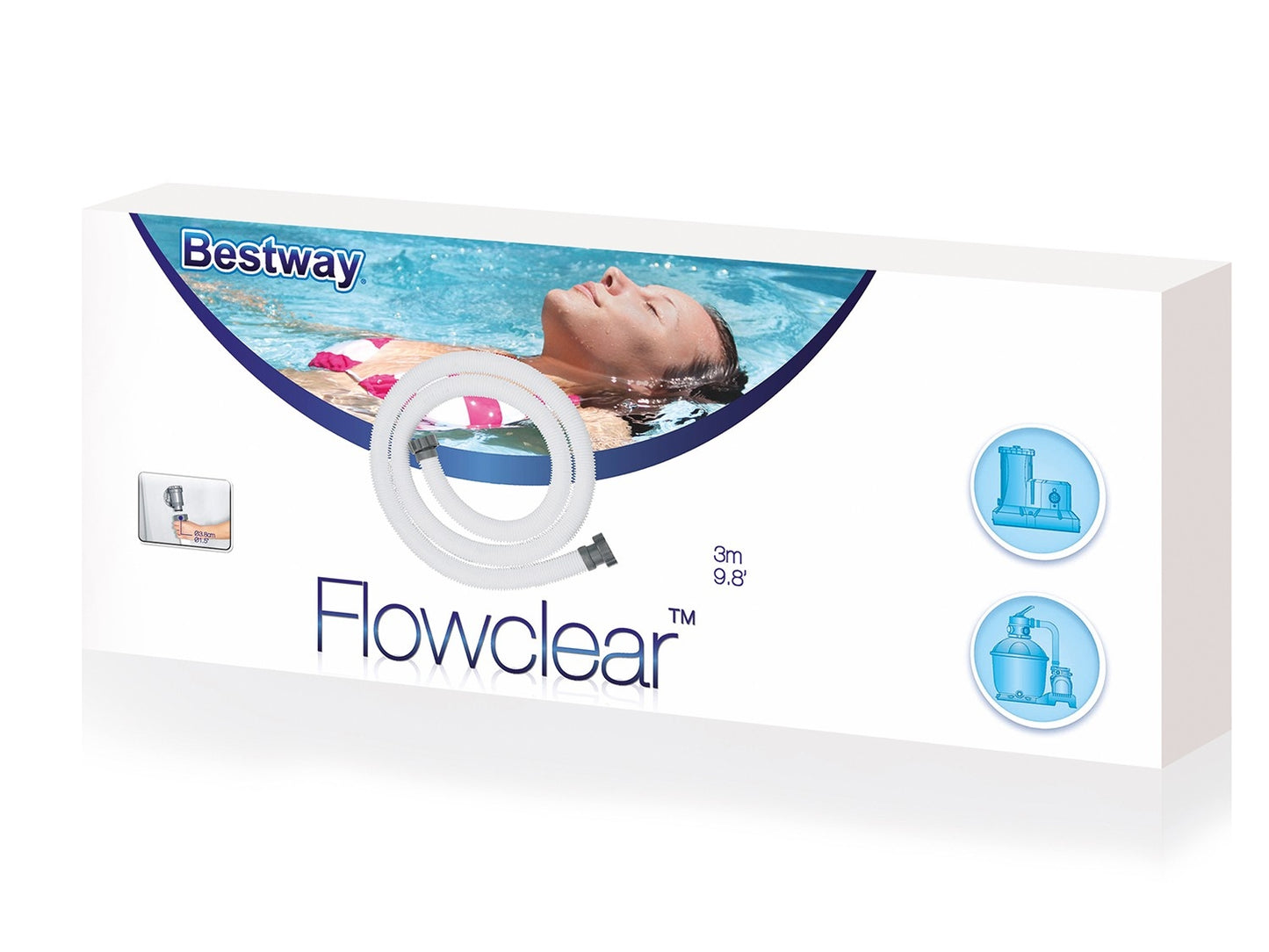 Hose for filter pump 38 mm / 300 cm Bestway 58368